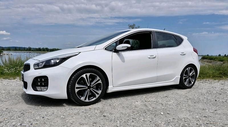 Gebraucht Kia Ceed GT-Line 136 PS (100 kW) 2017 Weiß Kleinwagen