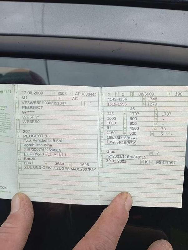 Gebraucht 2009 Peugeot 207 Kombi | 975 € (Superpreis) - Bild 1/4