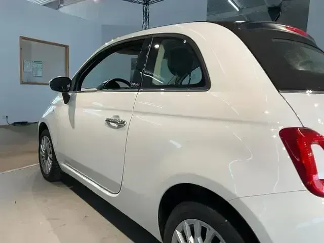 Gebraucht Fiat 500 Lounge 69 PS (50 kW) 2017 Weiß Cabrio