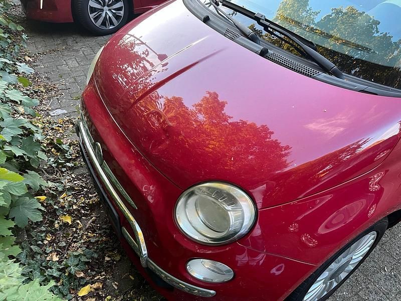 Rot Gebraucht 2009 Fiat 500 Kleinwagen | 2.950 € - Bild 1/4