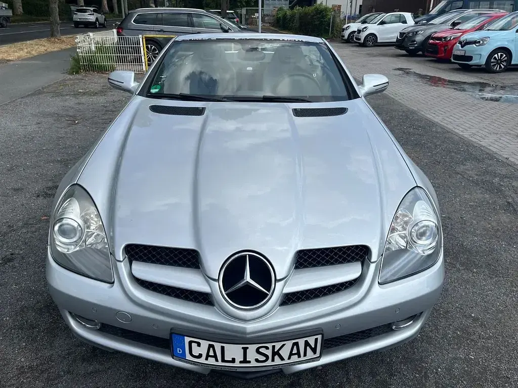 Gebraucht Mercedes SLK200 184 PS (135 kW) 2009 Silber Cabrio