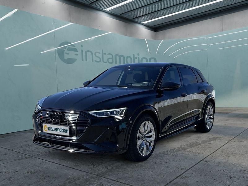 Schwarz Gebraucht 2022 Audi e-tron SUV | 49.299 € (Fairer Preis) - Bild 1/4