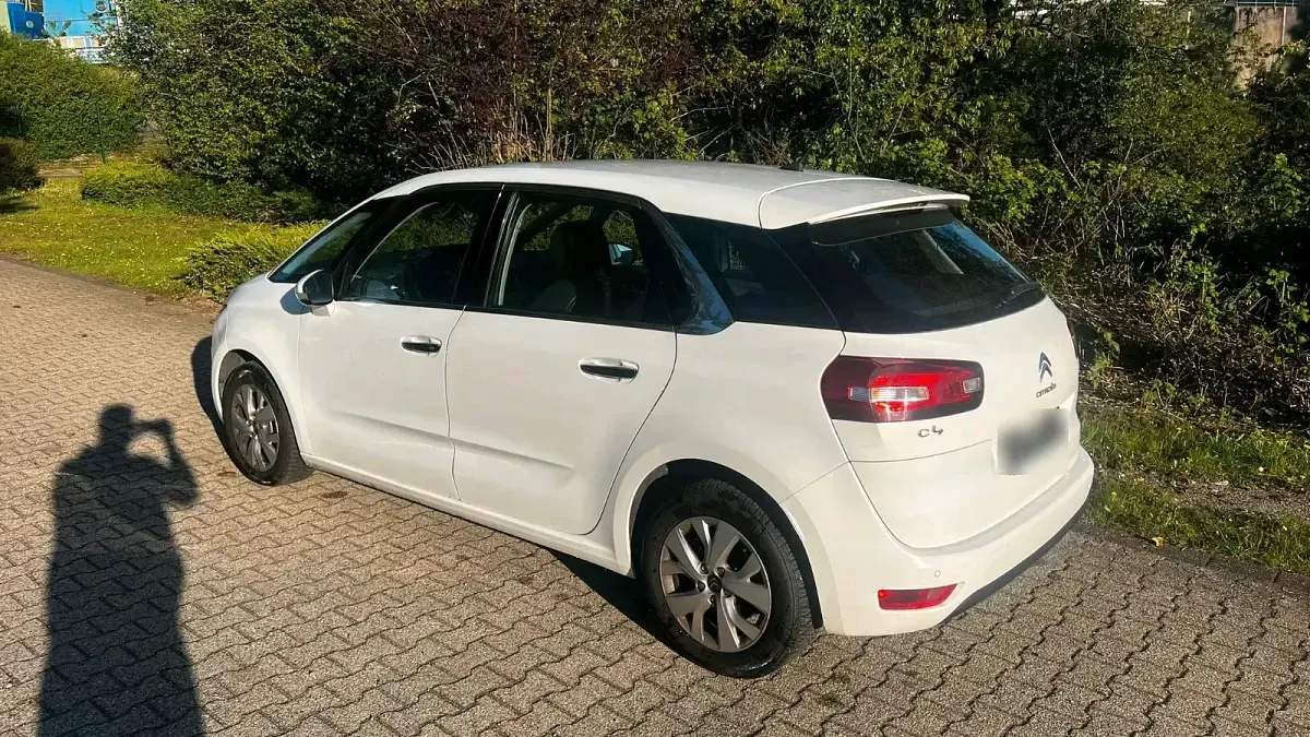 Gebraucht Citroën C4 Picasso 116 PS (85 kW) 2013 Weiß Van / Kleinbus