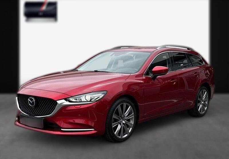 Rot metallic Gebraucht 2018 Mazda 6 Sports-Line Kombi | 26.730 € (Fairer Preis) - Bild 1/1