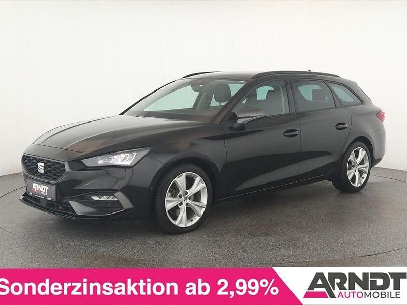 Midnight schwarz Gebraucht 2024 Seat Leon FR Kombi | 24.984 € (Guter Preis) - Bild 1/4
