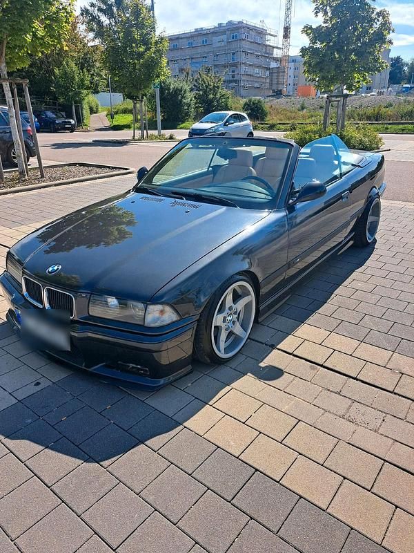 Schwarz Gebraucht 1994 BMW 325 Cabriolet Cabrio | 6.499 € - Bild 1/4