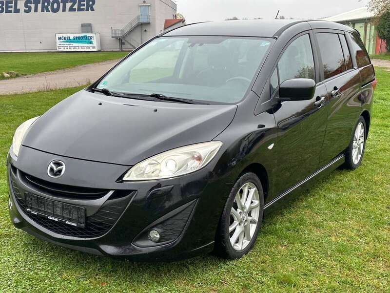 Brillantschwarz Gebraucht 2011 Mazda 5 Sports-Line Van / Kleinbus | 4.300 € (Etwas zu teuer) - Bild 1/4