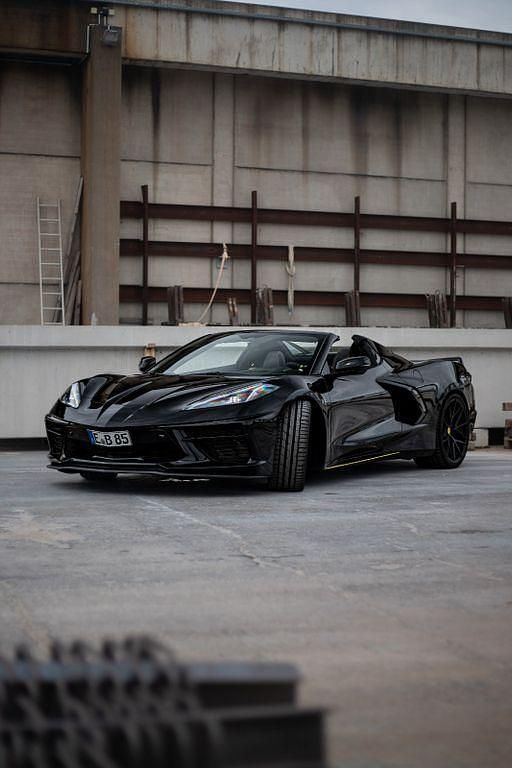 Gebraucht Corvette Stingray 495 PS (364 kW) 2023 Schwarz Cabrio