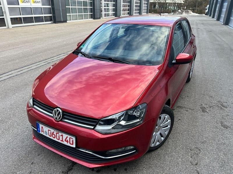 Rot Gebraucht 2015 VW Polo Highline Kleinwagen | 5.800 € (Superpreis) - Bild 1/4