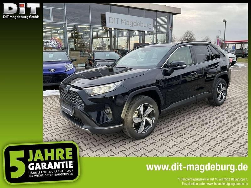 Gebraucht Toyota RAV4 Hybrid Team 218 PS (160 kW) 2023 Tiefschwarz mica metallic SUV