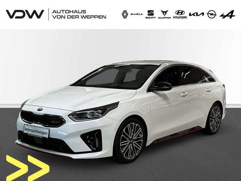 Hw2 deluxeweiss (weiß) Gebraucht 2020 Kia ProCeed GT Kleinwagen | 23.500 € (Fairer Preis) - Bild 1/4