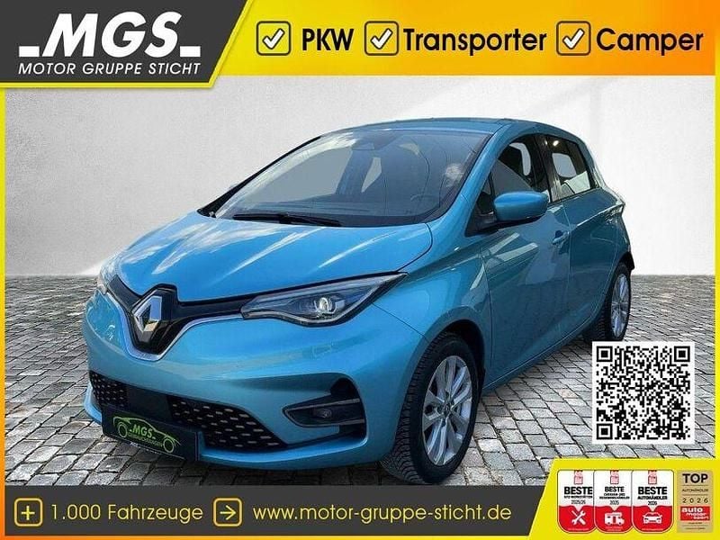Gebraucht Renault Zoe Experience 80 kW (110 PS) 2021 Celadon blau Kleinwagen