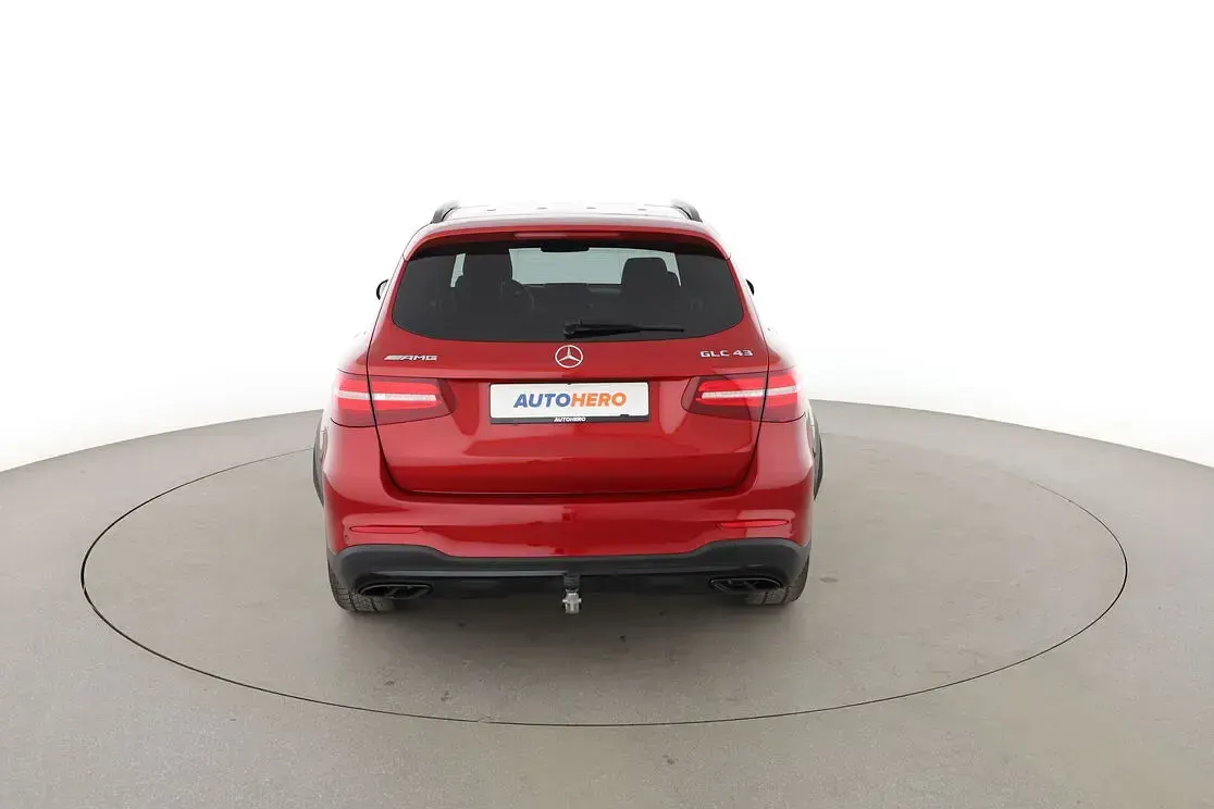 Gebraucht Mercedes GLC43 AMG AMG 367 PS (269 kW) 2017 Rot SUV