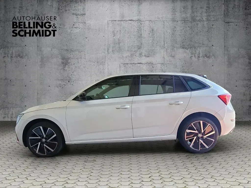 Gebraucht Skoda Scala Style 150 PS (110 kW) 2019 Weiß Kleinwagen