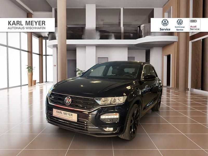 Schwarz Gebraucht 2022 VW T-Roc Sportline SUV | 23.899 € (Fairer Preis) - Bild 1/4