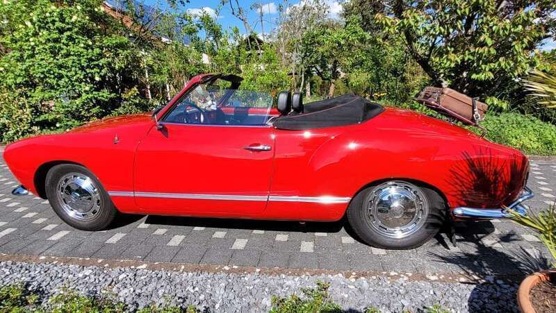 Rot Gebraucht 1969 VW Karmann Ghia Karmann Cabrio | 22.990 € - Bild 1/4