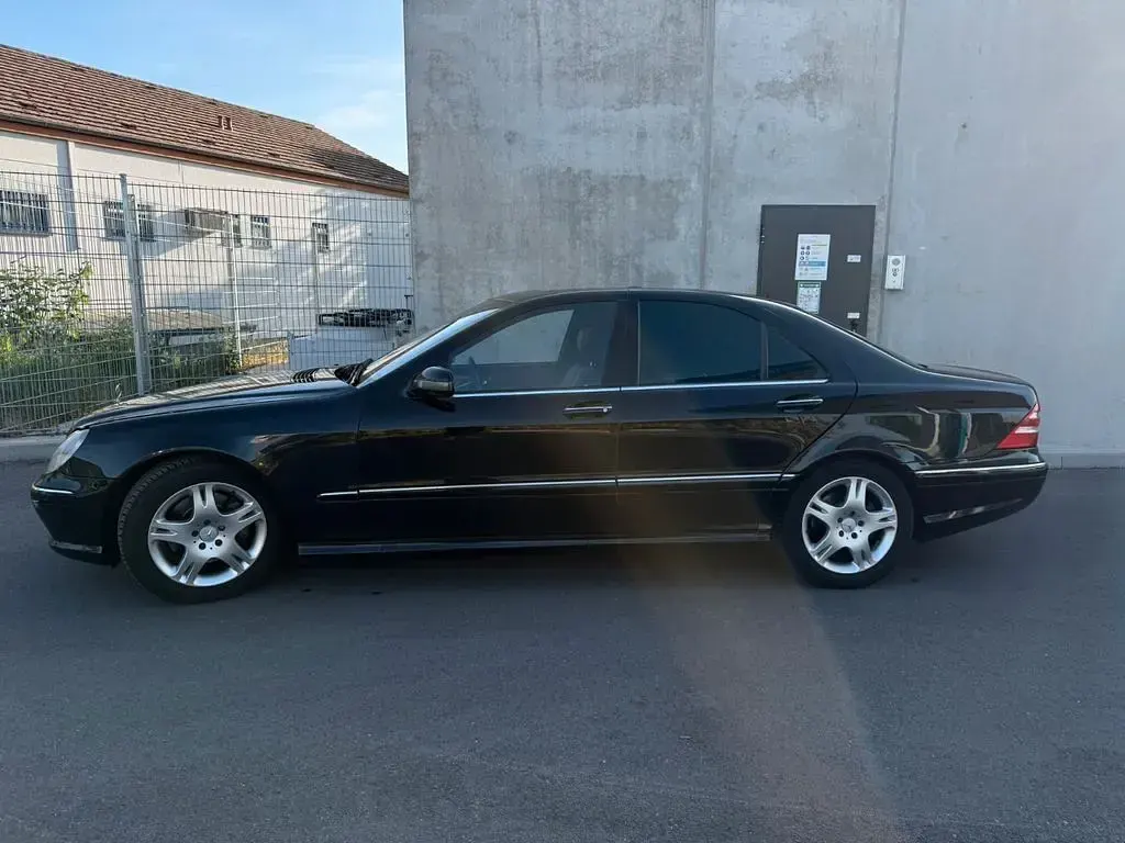 Gebraucht Mercedes S500 306 PS (225 kW) 2002 Schwarz Limousine