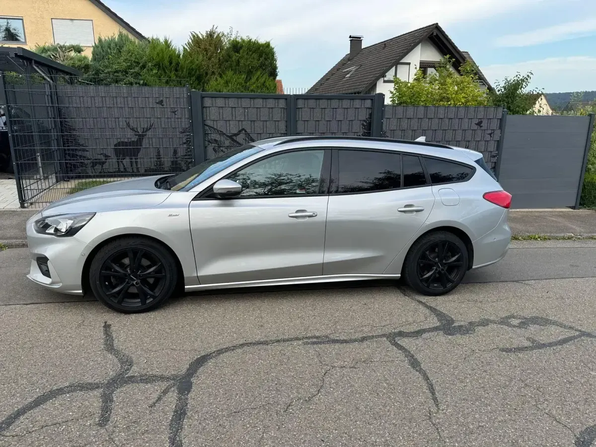 Brugt Ford Focus ST-Line 150 HK (110 kW) 2020 Sølv Stationcar