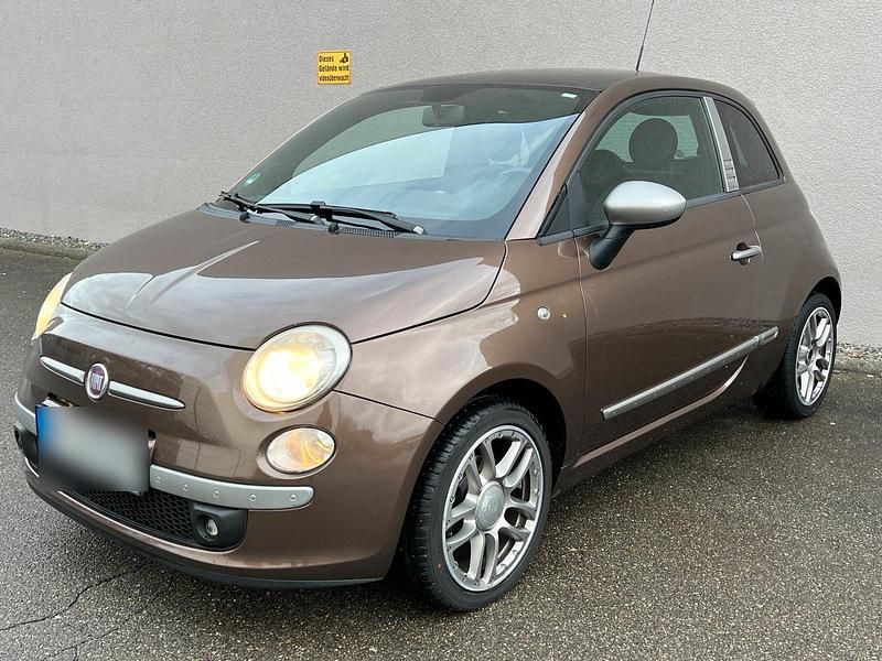 Gebraucht Fiat 500 69 PS (50 kW) 2009 Braun Cabrio