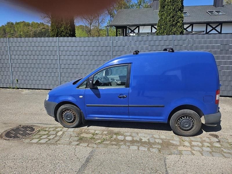 Second-hand VW Caddy 109 CP (80 kW) 2008 Albastru Monovolum