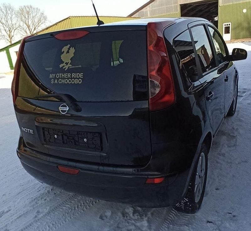 Gebraucht Nissan Note Acenta 88 PS (64 kW) 2009 Schwarz Kleinwagen