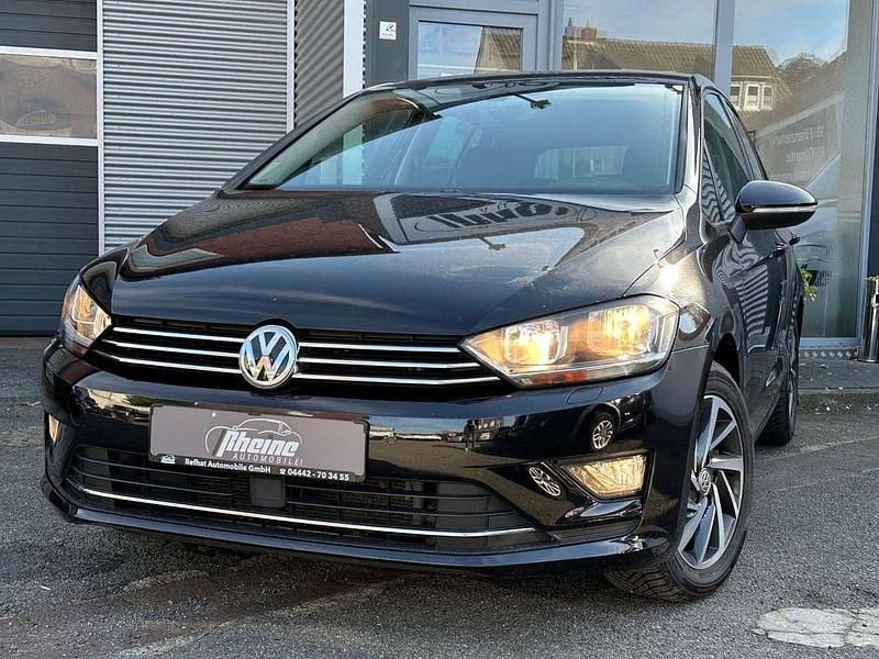 Schwarz Gebraucht 2017 VW Golf Sportsvan Van / Kleinbus | 12.400 € (Guter Preis) - Bild 1/4