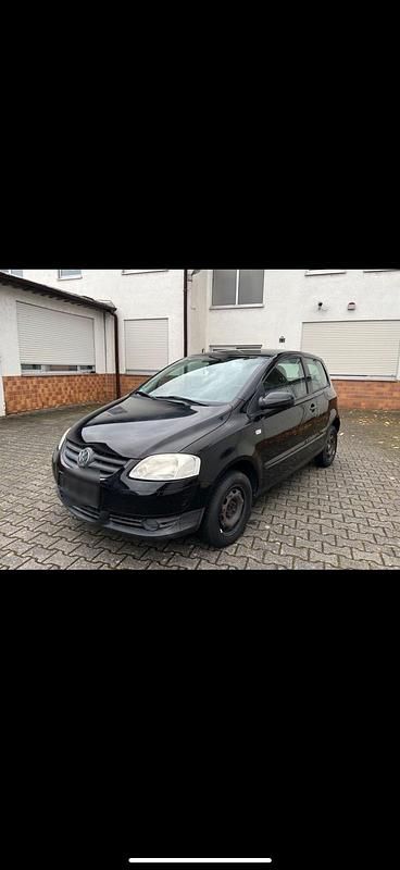Gebraucht VW Fox 60 PS (44 kW) 2007 Schwarz Kleinwagen