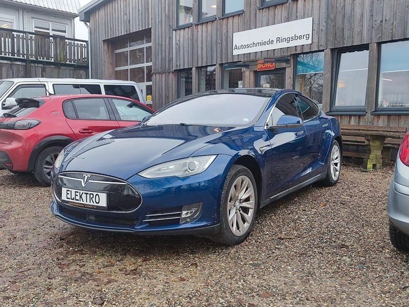 Gebraucht Tesla Model S 311 kW (423 PS) 2016 Blau Kleinwagen