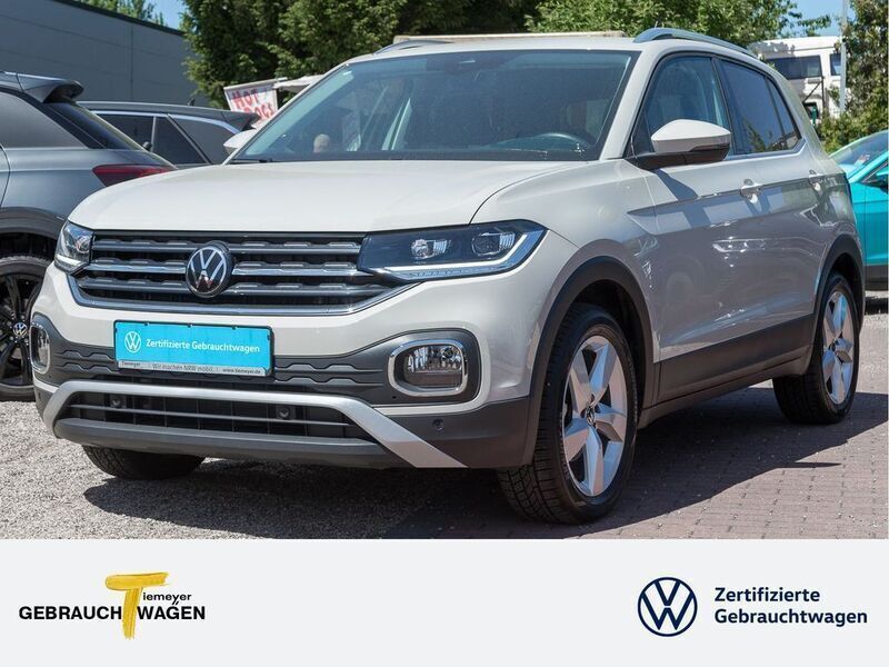 Ascotgrau Gebraucht 2022 VW T-Cross Style SUV | 18.690 € (Guter Preis) - Bild 1/4