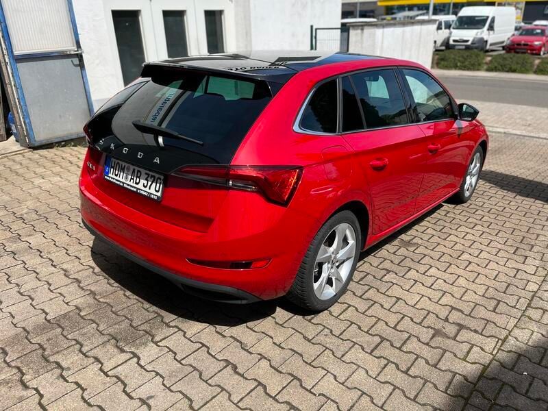 Gebraucht Skoda Scala Style 116 PS (85 kW) 2019 Velvet rot Kleinwagen