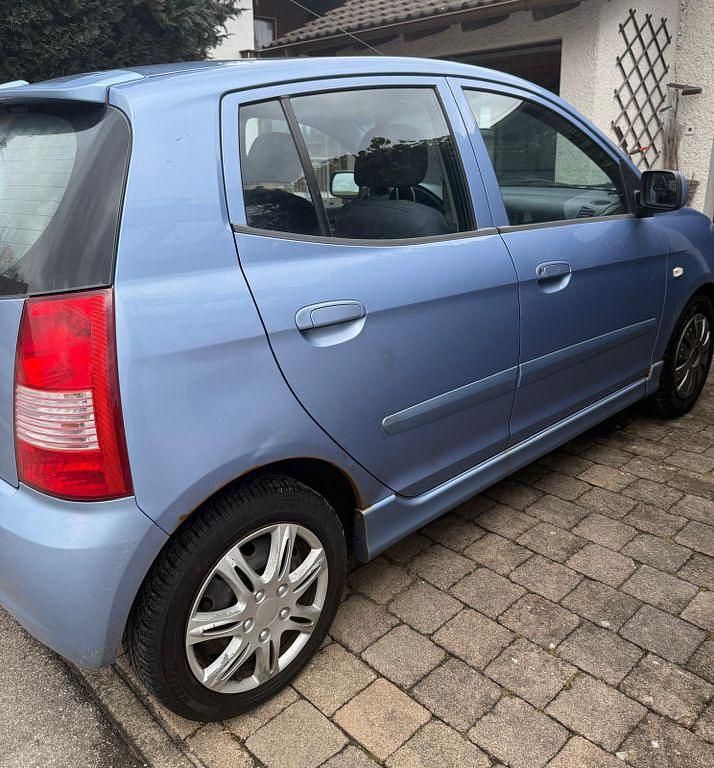 Gebraucht Kia Picanto EX 65 PS (47 kW) 2005 Blau Kleinwagen