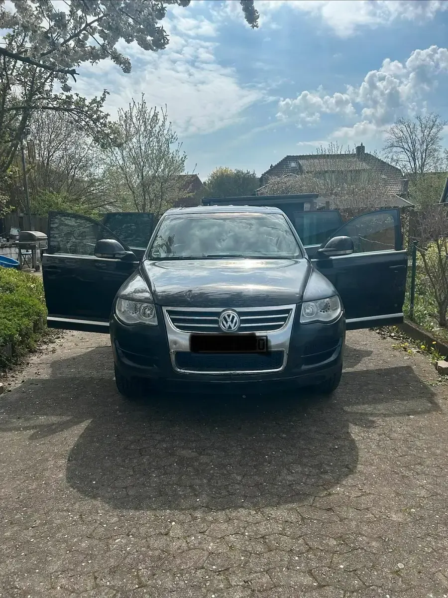 Gebraucht VW Touareg 239 PS (175 kW) 2008 Schwarz SUV