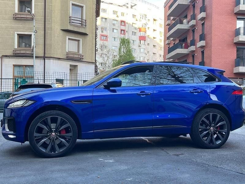 Brugt Jaguar F-Pace S 300 HK (220 kW) 2016 Blå SUV