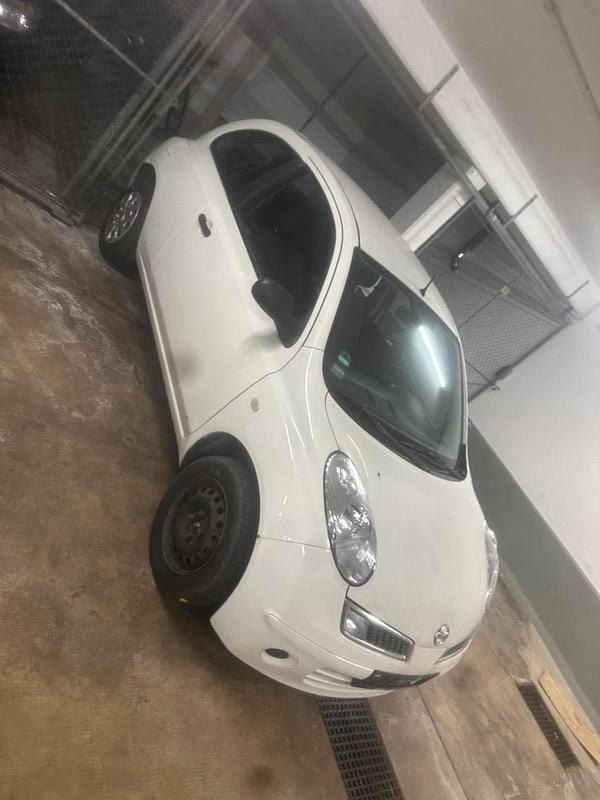 Weiß Gebraucht 2008 Nissan Micra Limousine | 1.300 € (Fairer Preis) - Bild 1/4