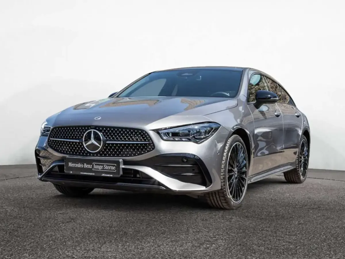 Gebraucht Mercedes CLA250e AMG 163 PS (119 kW) 2025 Grau metalliclack mountaingrau Coupé