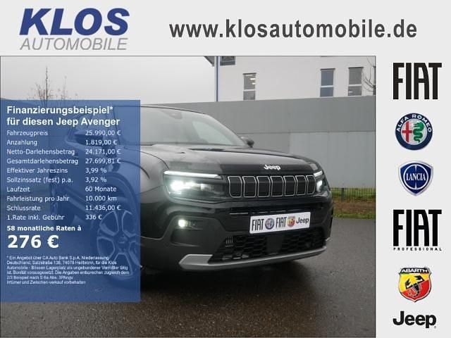 Neu Jeep Avenger Summit 101 PS (74 kW) 2026 Schwarz volcano SUV