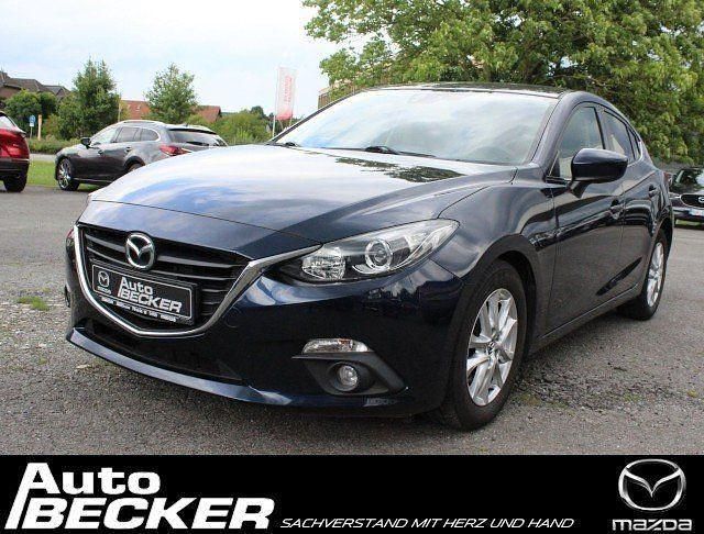 Blau Gebraucht 2014 Mazda 3 Limousine | 9.490 € (Guter Preis) - Bild 1/4