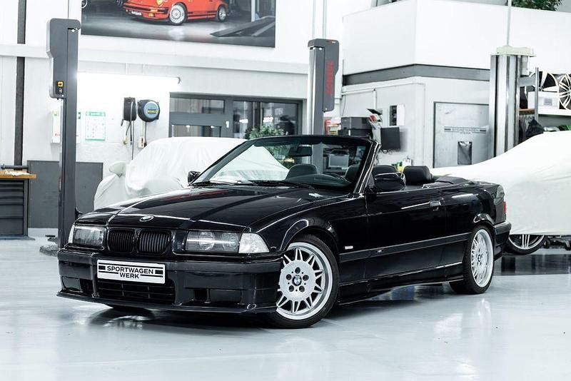 Schwarz Gebraucht 1999 BMW 328 Cabriolet M Sport Cabrio | 19.890 € - Bild 1/4