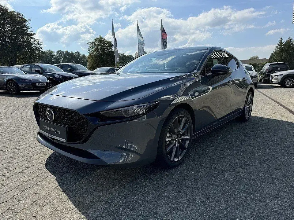 Usata Mazda 3 Exclusive 150 CV (110 kW) 2023 Grigio Berlina