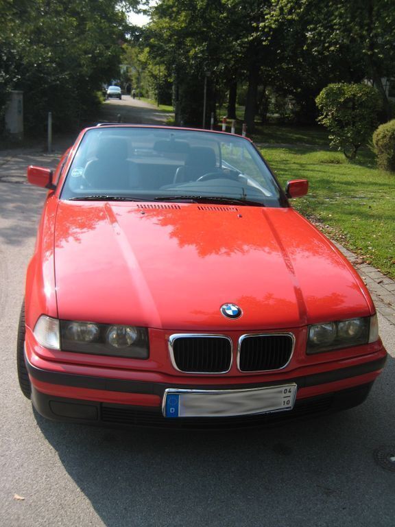 Gebraucht BMW 318 Cabriolet Sport Line 116 PS (85 kW) 2000 Rot Cabrio
