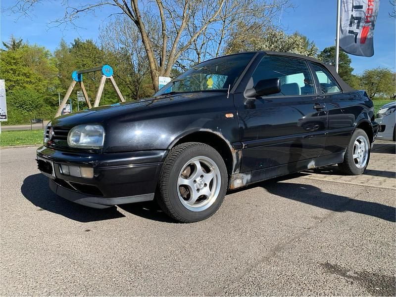 Gebraucht VW Golf Cabriolet 101 PS (74 kW) 1997 Schwarz Cabrio