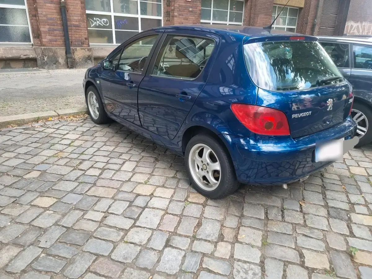 Gebraucht Peugeot 307 125 PS (91 kW) 2009 Blau Cabrio
