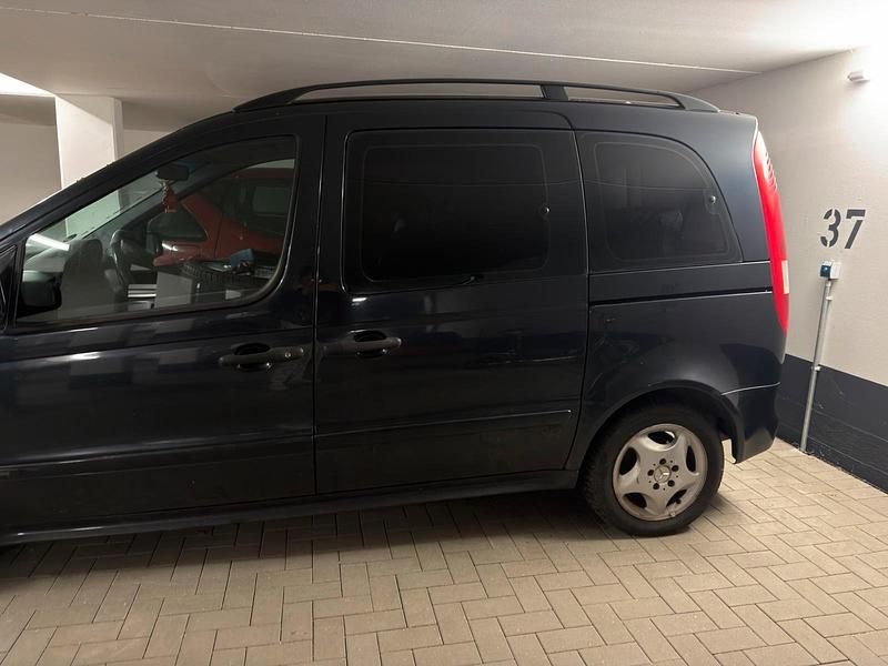 Gebraucht Mercedes Vaneo 102 PS (75 kW) 2002 Schwarz Van / Kleinbus