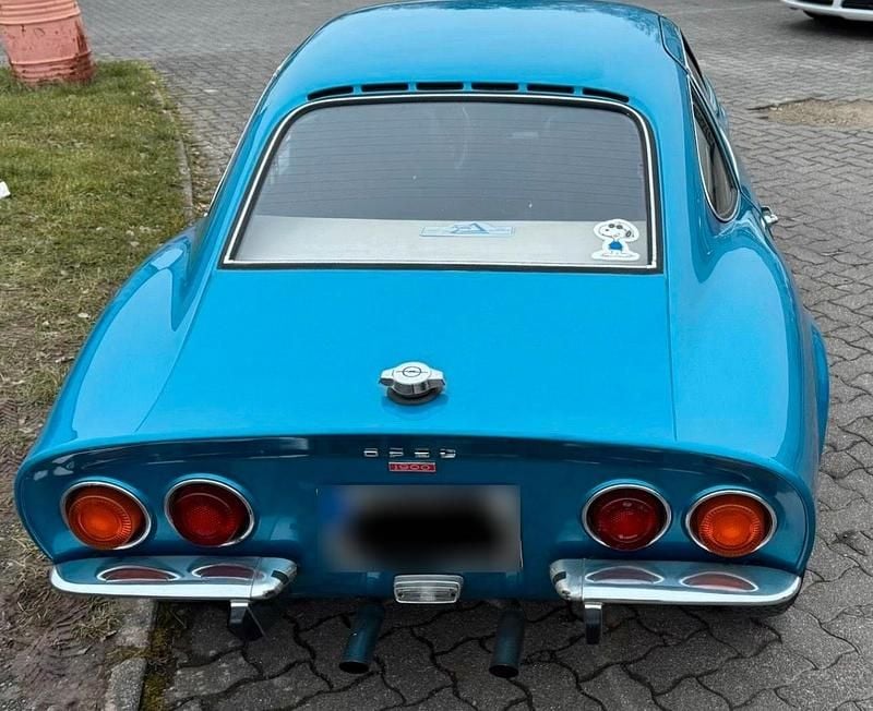 Gebraucht Opel GT 90 PS (66 kW) 1970 Blau Coupé