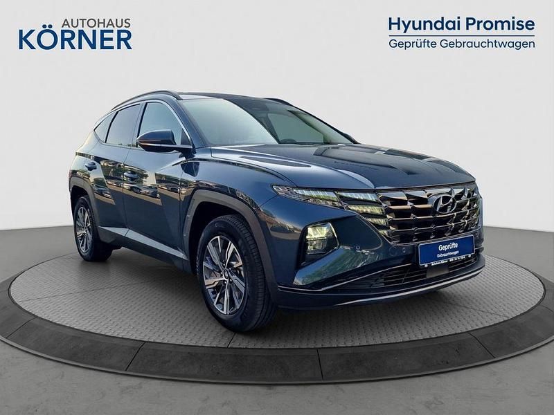Blau Gebraucht 2021 Hyundai Tucson Trend SUV | 23.300 € (Fairer Preis) - Bild 1/4