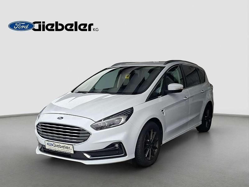 Gebraucht Ford S-MAX Titanium 190 PS (139 kW) 2021 Frostweiß Van / Kleinbus