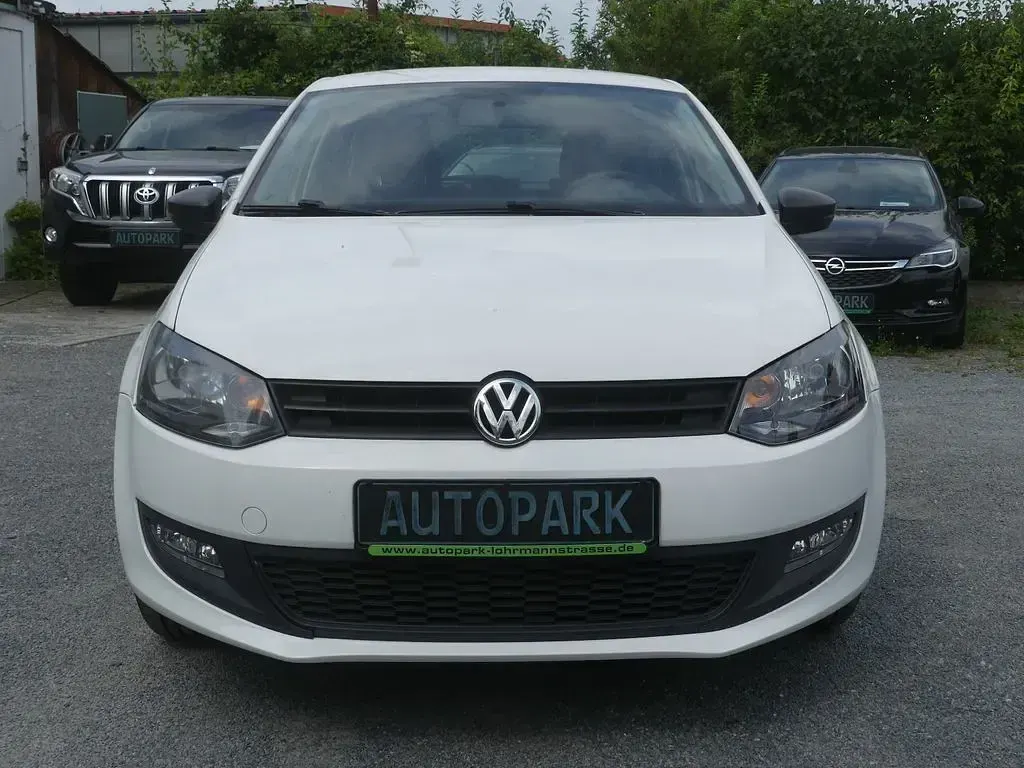 Gebraucht VW Polo Trendline 69 PS (50 kW) 2013 Weiß Kleinwagen