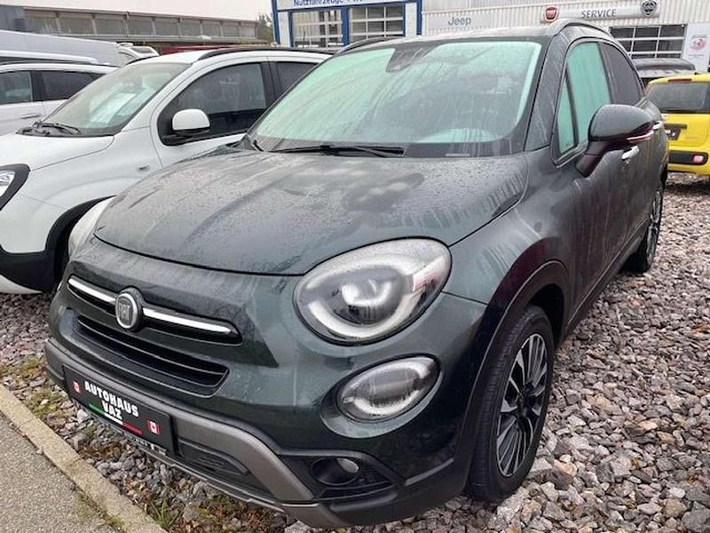 Techno grün Gebraucht 2018 Fiat 500X Cross SUV | 14.900 € (Teuer) - Bild 1/4