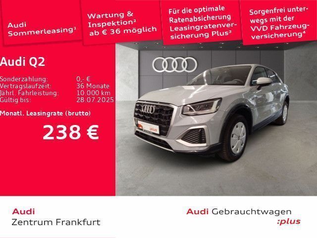 Pfeilgrau perleffekt Gebraucht 2024 Audi Q2 Advanced Plus SUV | 31.449 € (Fairer Preis) - Bild 1/2