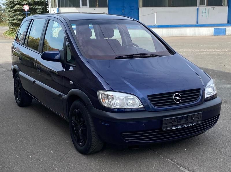 Gebraucht Opel Zafira Selection 97 PS (71 kW) 2001 Blau Van / Kleinbus
